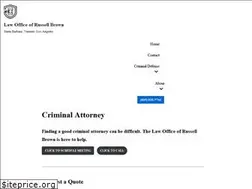 Sites similar to russellbrownlaw.com