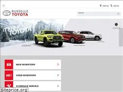Sites similar to russelletoyota.com