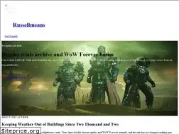 Sites similar to russellmeans.com