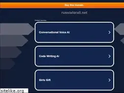 Sites similar to russiaforall.net