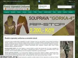 Sites similar to russian-army-shop.cz