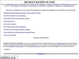 Sites similar to russian-dating-scams.com