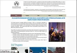 Sites similar to russianamericanfoundation.org