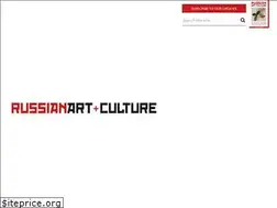 Sites similar to russianartandculture.com