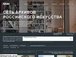 Sites similar to russianartarchive.net