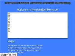 Sites similar to russianbluekitten.com