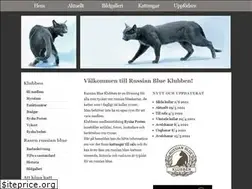 Sites similar to russianblueklubben.se