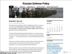Sites similar to russiandefpolicy.blog