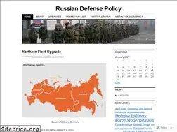 Sites similar to russiandefpolicy.com