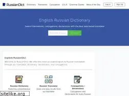 Sites similar to russiandict.net