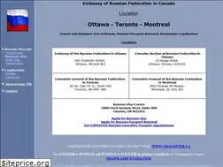 Sites similar to russianembassy.ca