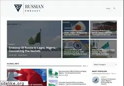Sites similar to russianembassy.net