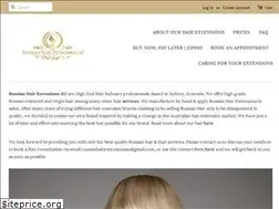 Sites similar to russianhairextensionsau.com