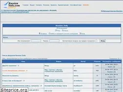 Sites similar to russianitaly.com