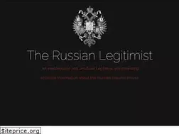 Sites similar to russianlegitimist.org