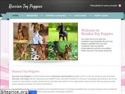 Sites similar to russiantoypuppies.com