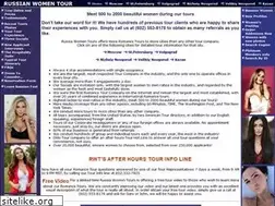 Sites similar to russianwomentour.com