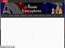 Sites similar to russiefrancophone.com