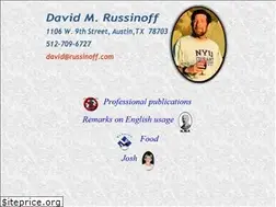 Sites similar to russinoff.com