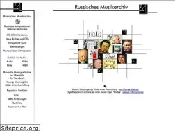 Sites similar to russisches-musikarchiv.de
