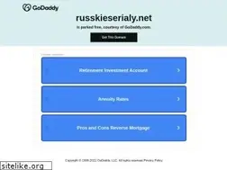 Sites similar to russkieserialy.net