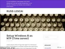Sites similar to russlescai.wordpress.com
