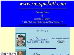 Sites similar to russpickett.com