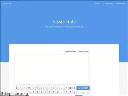 Sites similar to russtast.de