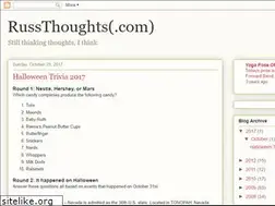 Sites similar to russthoughts.com