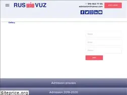 Sites similar to russvuz.com