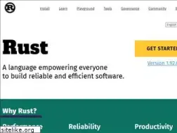 Sites similar to rust-lang.org