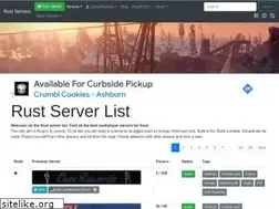 Sites similar to rust-servers.net