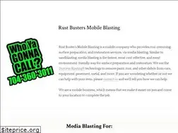 Sites similar to rustbustersmobileblasting.com