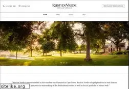 Sites similar to rustenvrede.com