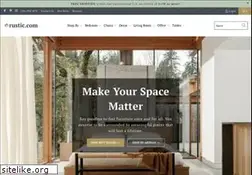 Sites similar to rustic.com