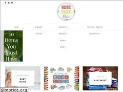 Sites similar to rusticbabychic.com