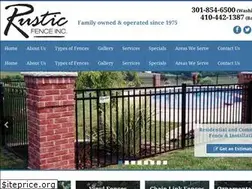 Sites similar to rusticfenceinc.com