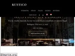 Sites similar to rustico.hu