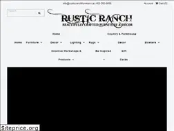 Sites similar to rusticranchfurniture.ca
