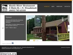 Sites similar to rusticriverrestaurant.com