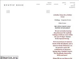 Sites similar to rusticroseevents.com