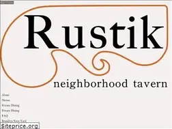 Sites similar to rustiktavern.com