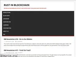 Sites similar to rustinblockchain.org