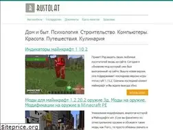 Sites similar to rustolat.ru