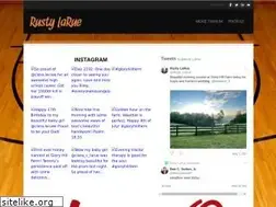 Sites similar to rustylarue.com