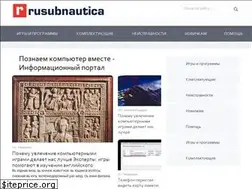 Sites similar to rusubnautica.ru