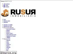 Sites similar to rusur.es