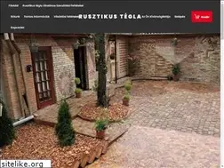 Sites similar to rusztikusteglashop.hu