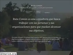 Sites similar to rutacomun.com