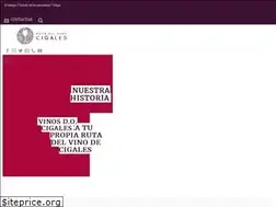 Sites similar to rutadelvinocigales.com